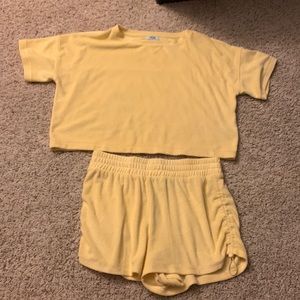 Beautiful shorts and top to match made by FLX